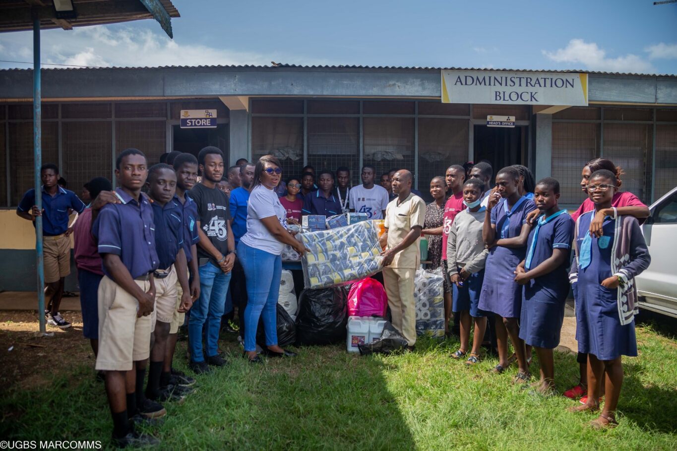 Donation to the Demonstration School for the Deaf, Mampong (Basic School Division) 