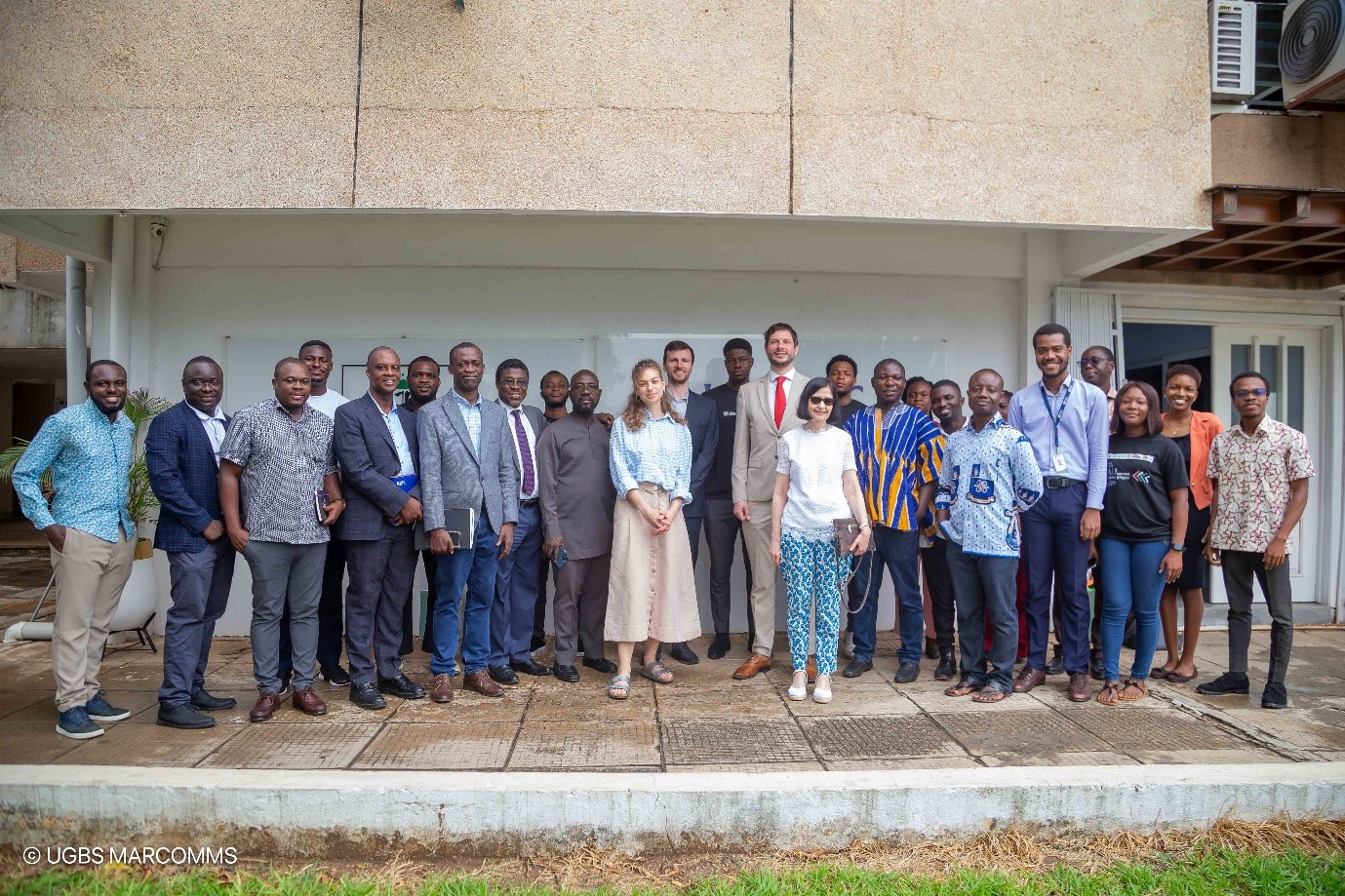 British Council Delegation Visits the UGBS Innovation and Incubation Hub 