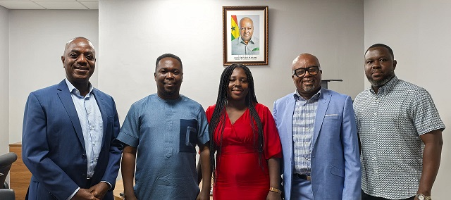 UGBS Alumni Pays Courtesy Visit to NITA Acting Director General, Dr. Mark-Oliver Kevor