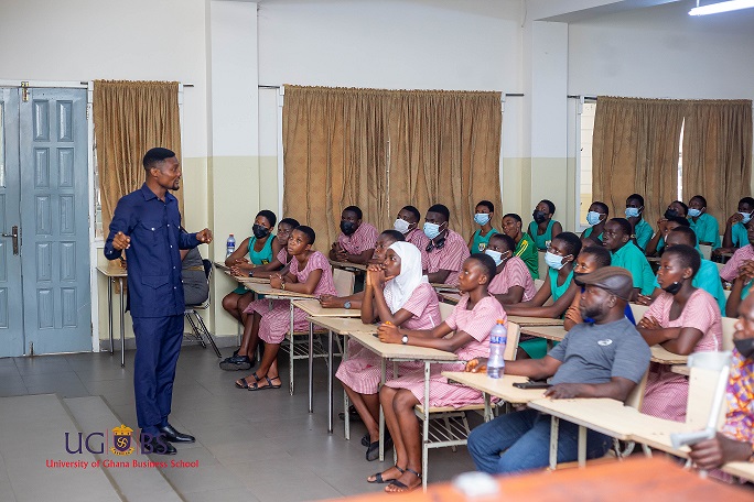 Akatsi Senior Technical High School Engages UGBS on Tertiary Education and Opportunities