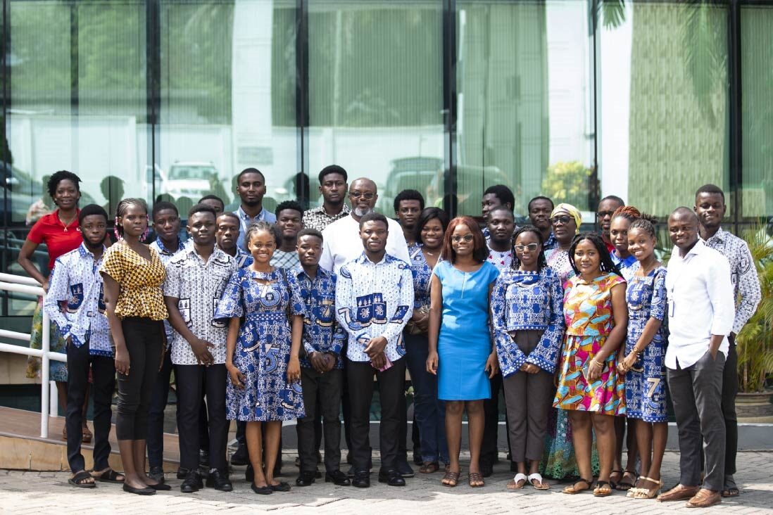 UGBS Insurance Students Association takes an educational trip to KEK Insurance Brokers Ltd. 