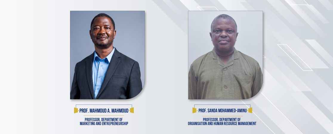 Five UGBS Faculty Earn Professorial Promotions 