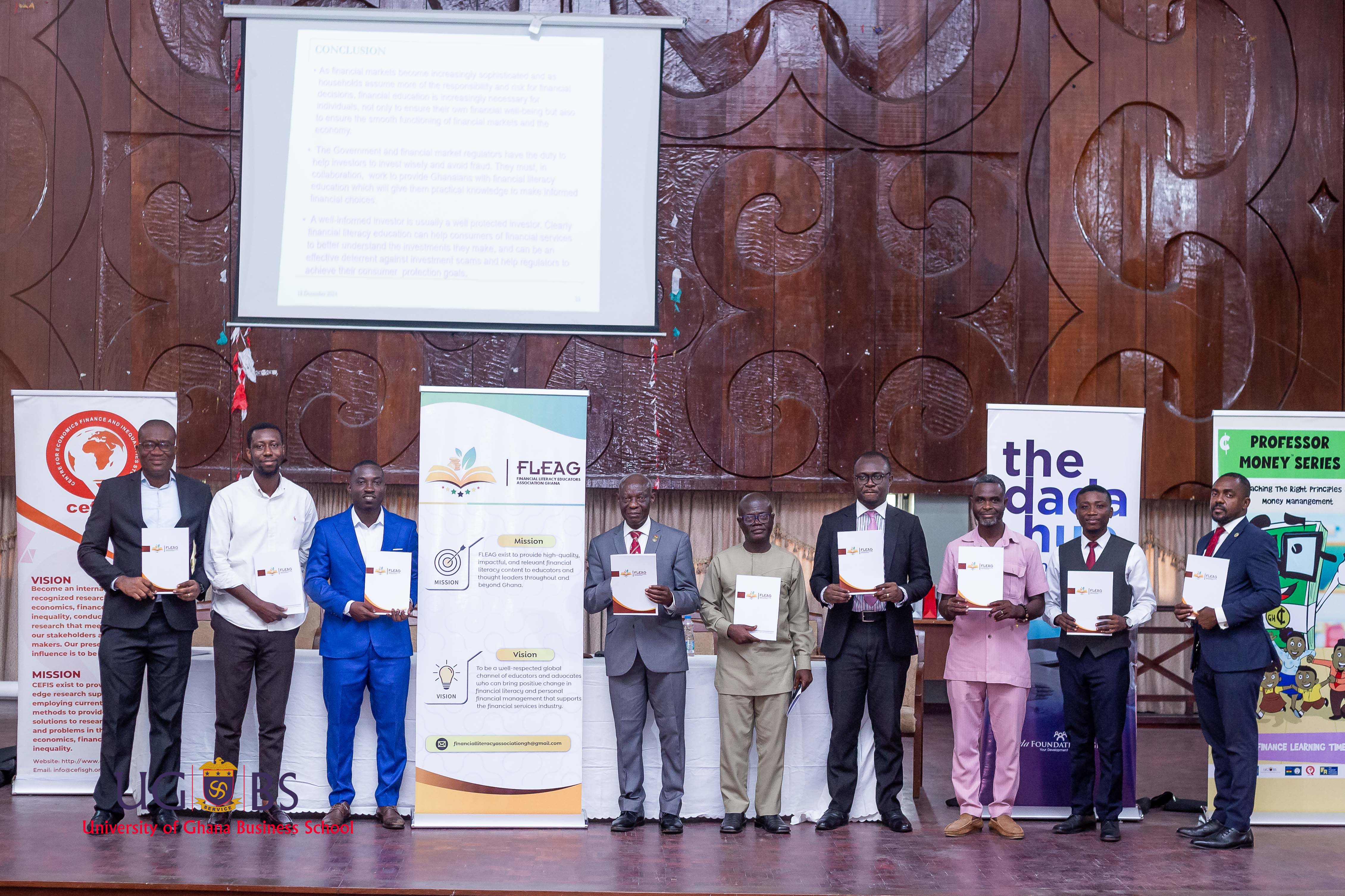 UGBS Hosts Launch of the Financial Literacy Educators Association Ghana (FLEAG) 
