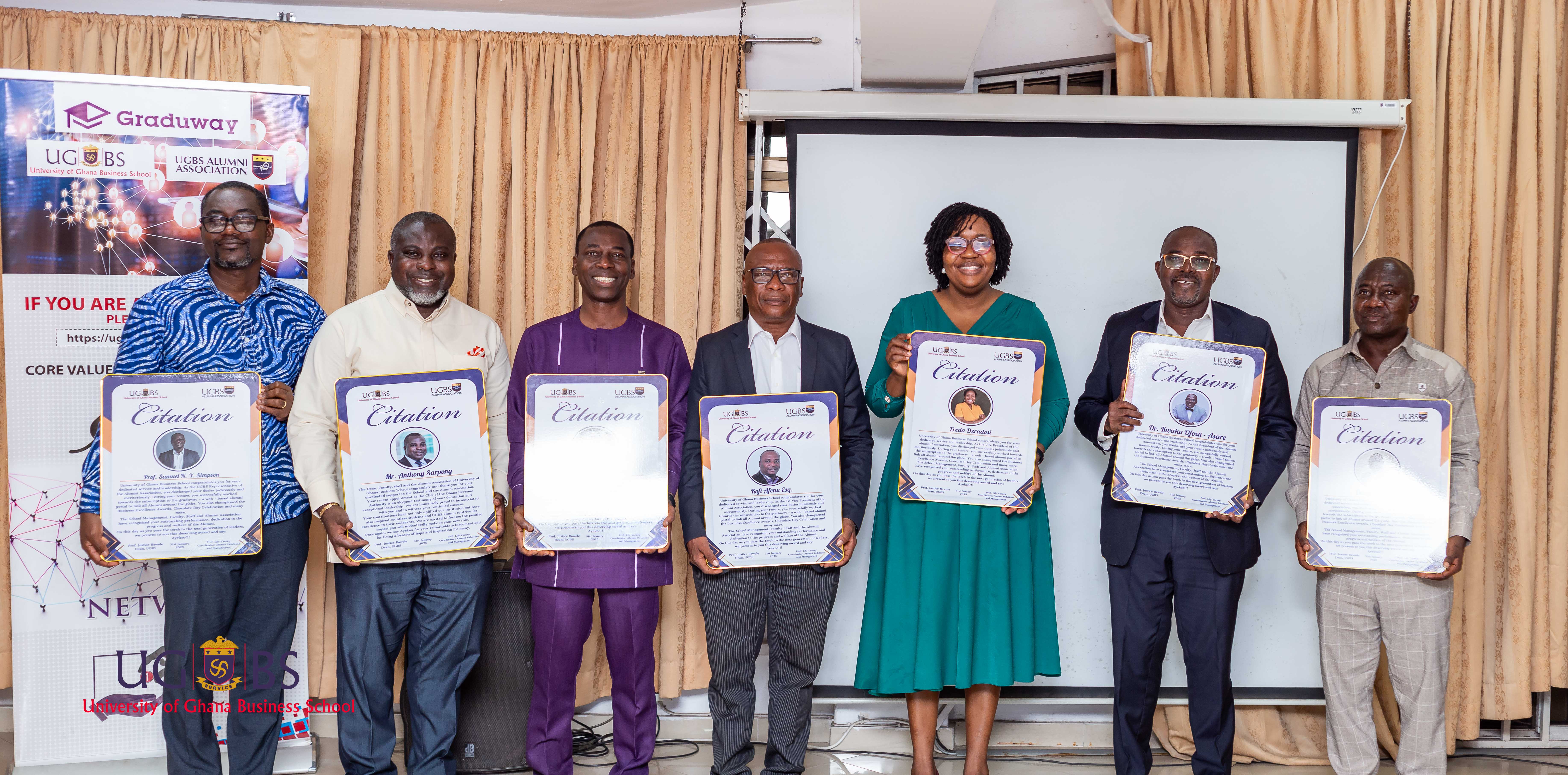 UGBS Alumni Association Holds Handover Ceremony 
