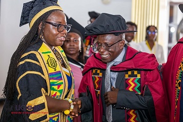 Dr. Albert Frimpong Becomes First Visually Impaired PhD Graduate from UGBS 