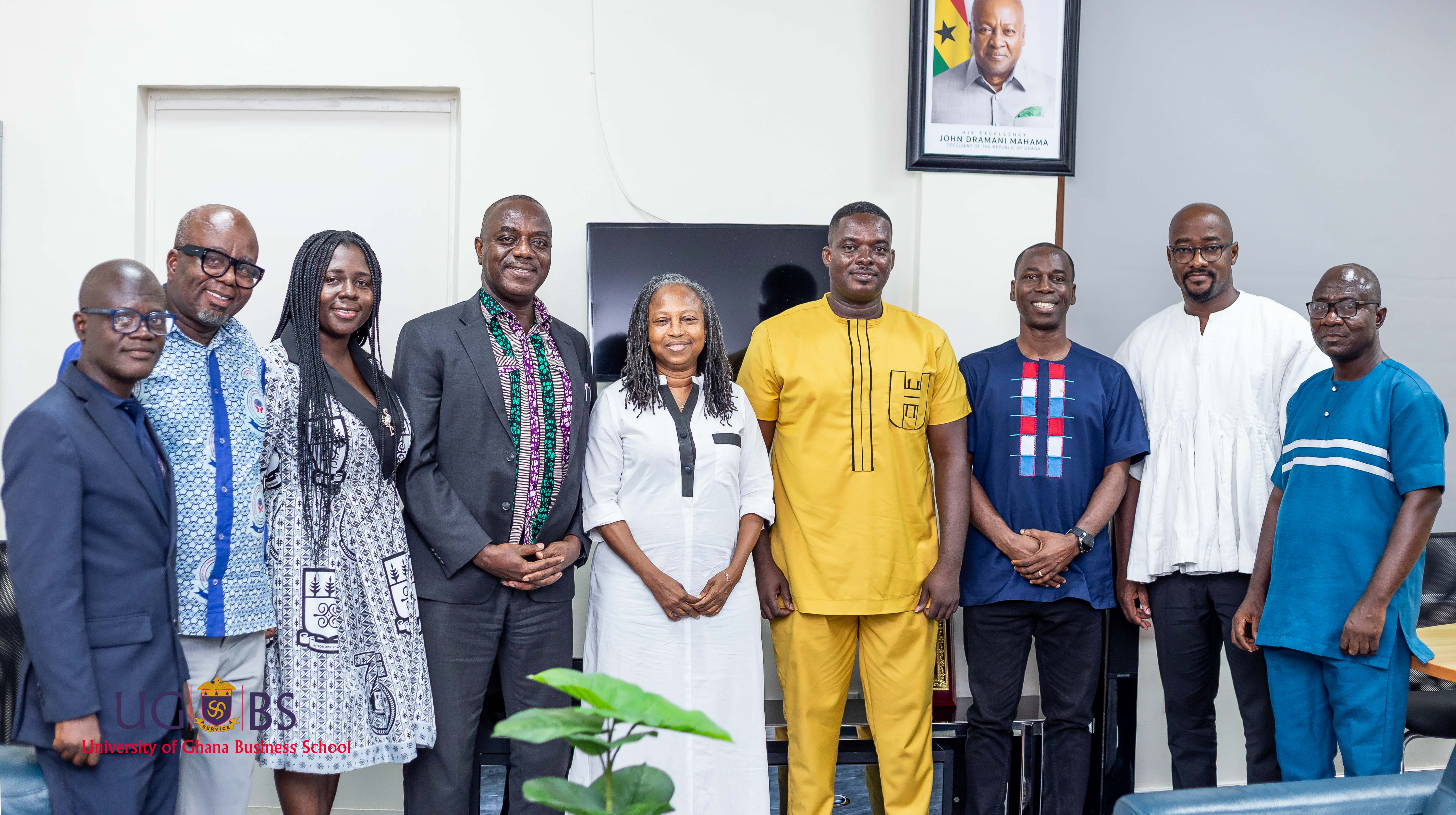 UGBS Pays Courtesy Visit to NIC Commissioner and Deputy Commissioner 