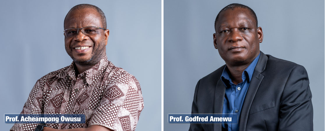 University Council Approves Promotions of Dr. Acheampong Owusu and Dr. Amewu to the rank of Associate Professors 