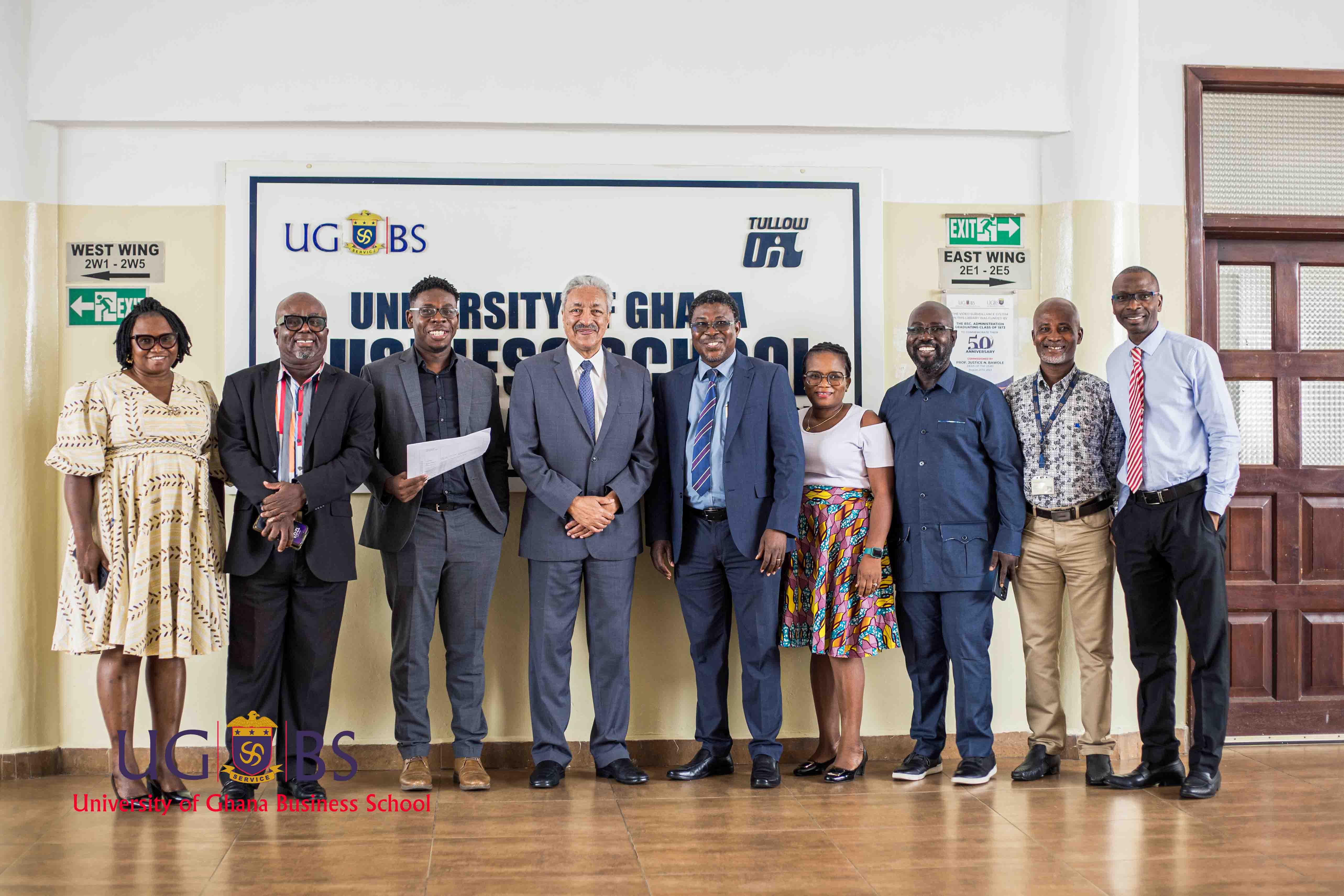 UGBS Hosts Prof. Fikru H. Boghossian as Part of its AACSB Accreditation Journey 