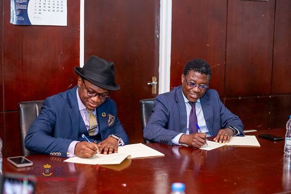 UGBS and Maxwell Investment Group Limited Sign MoU to Support Students and Youth Development 