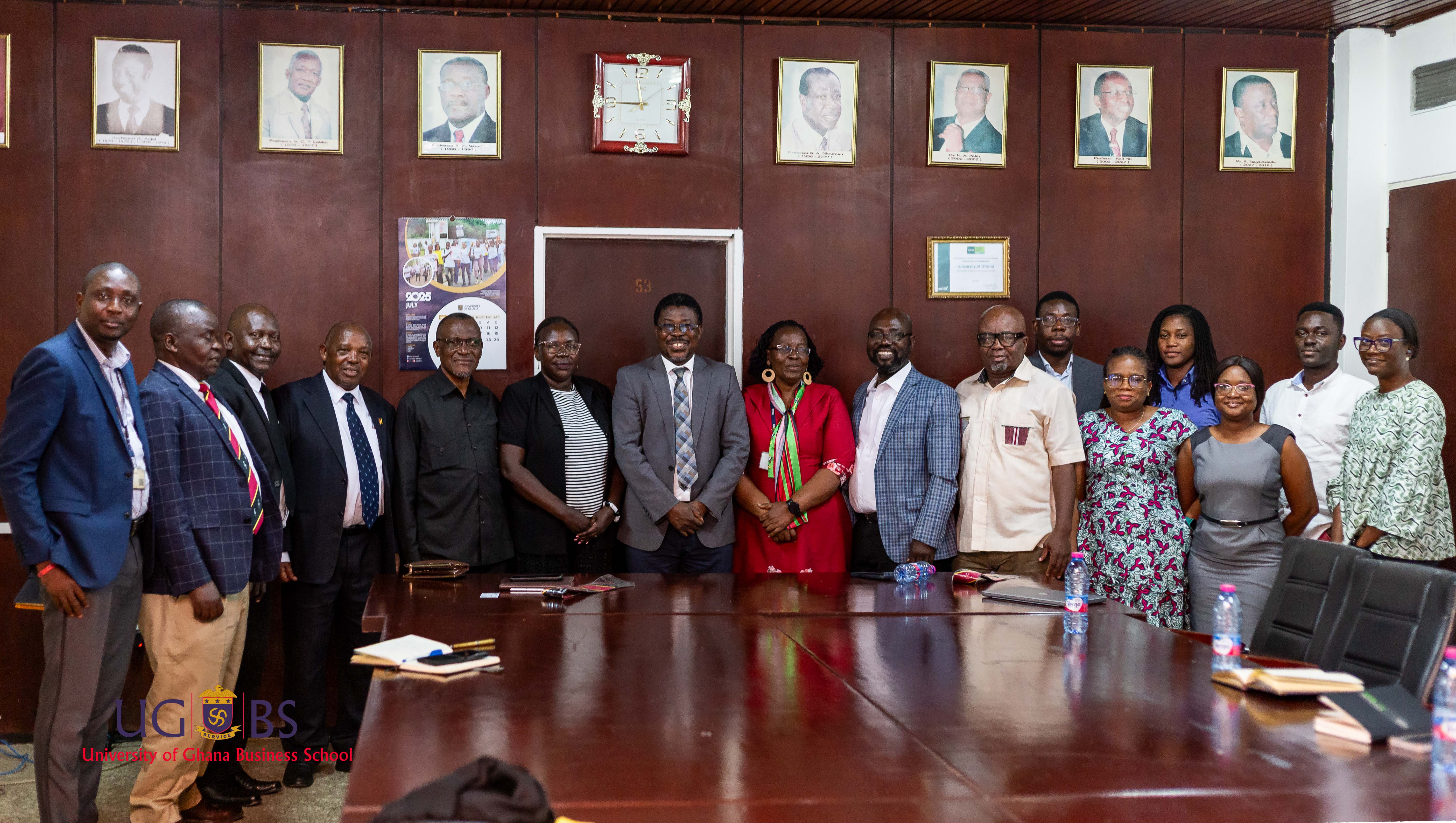 Bunyoro University Delegation Visits UGBS for Benchmarking Exercise 