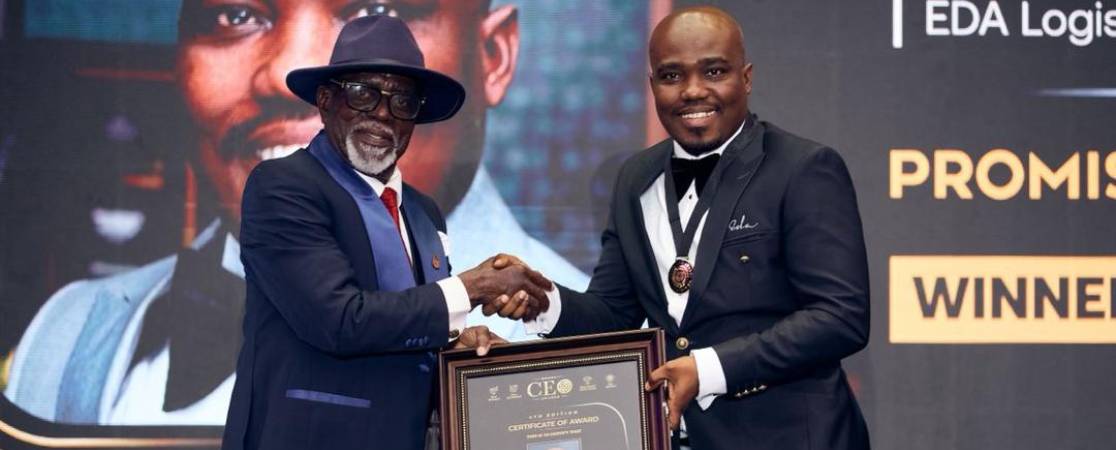 UGBS Alumnus, Eric Dziedzom Akukumah, Wins Promising CEO of the Year at 2025 Ghana CEO Awards 