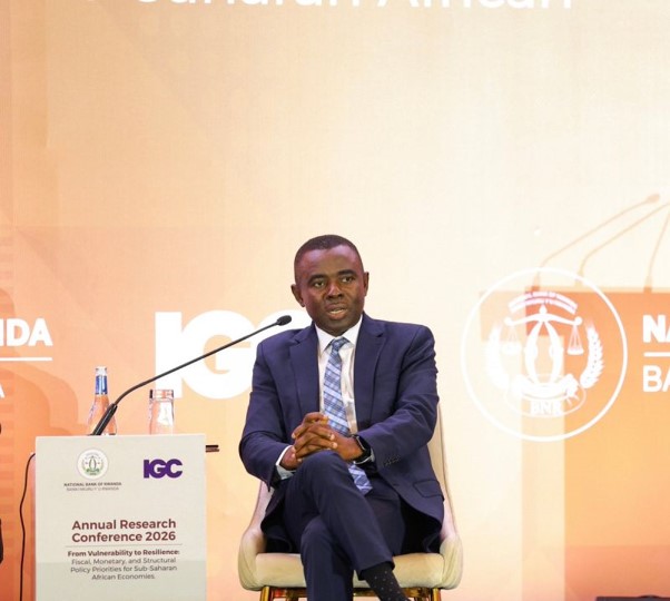 Prof. Joshua Yindenaba Abor Share Lessons for Macroeconomic Stability at the National Bank of Rwanda–IGC Conference 