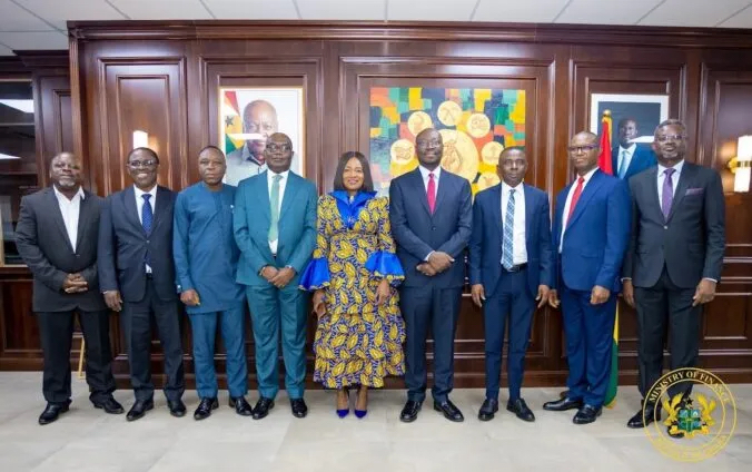 Prof. Joshua Yindenaba Abor Chairs the newly inaugurated Internal Audit Agency Governing Board by Minister for Finance