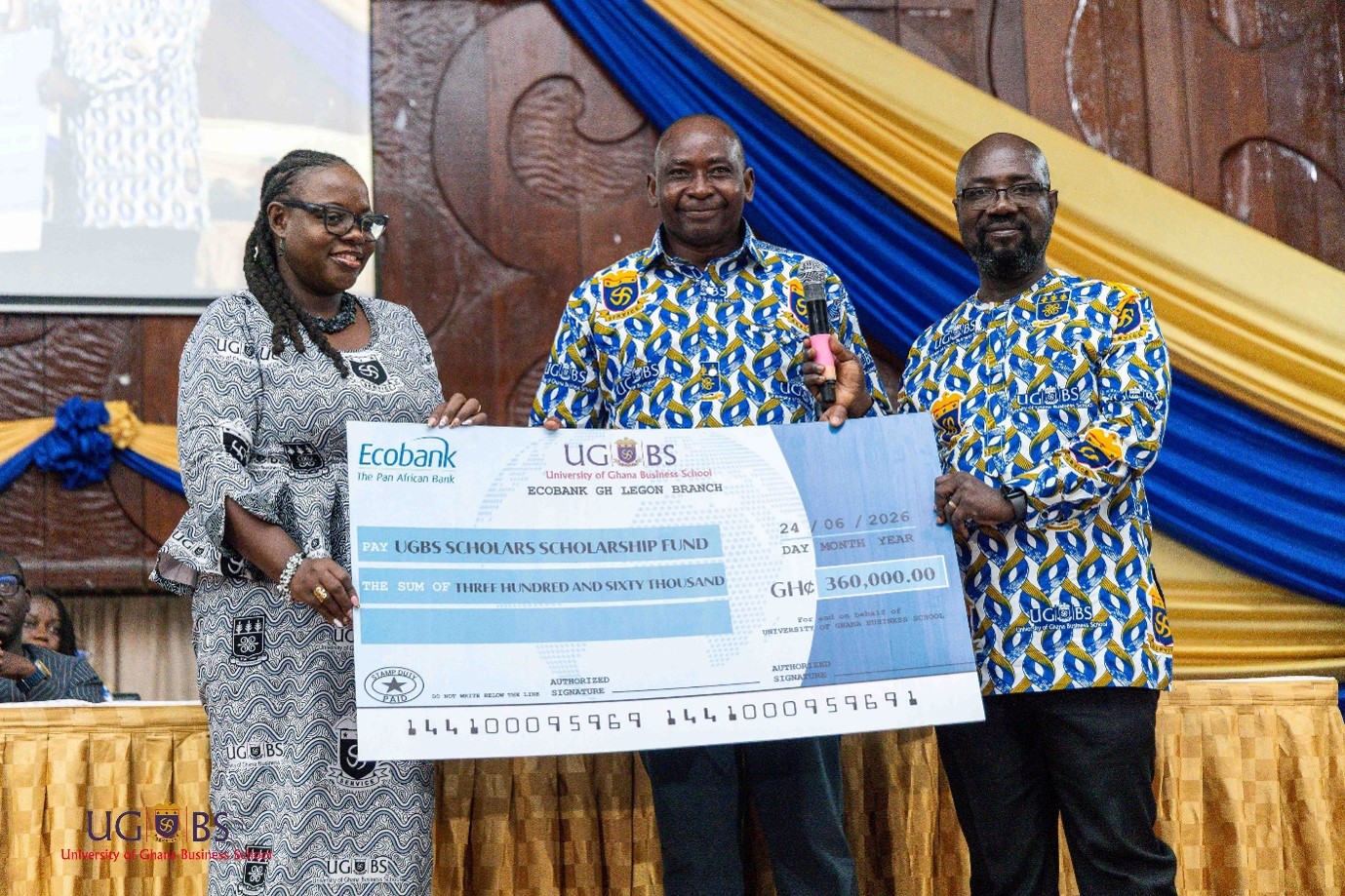 UGBS Launches New Scholarship Scheme, Commissions Student Experience Space and Faculty Lounge at Durbar of the 46th Management Week Celebration