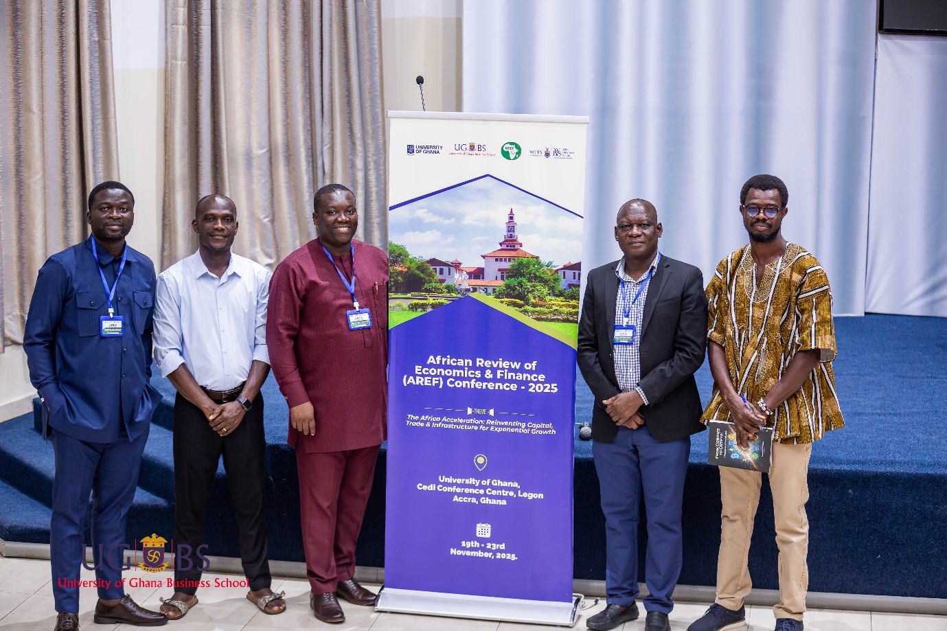 UG-BoG Chair in Finance and Economics Launches New Book on Africa’s Financial Future at the AREF   Conference