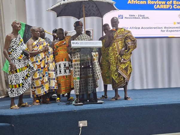 UG-BoG Chair in Finance and Economics Launches New Book on Africa’s Financial Future at the AREF   Conference