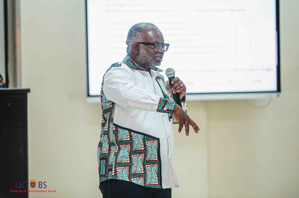 Prof. Richard Boateng, Team Lead, UGBS Grantsmanship and Skills Development Unit