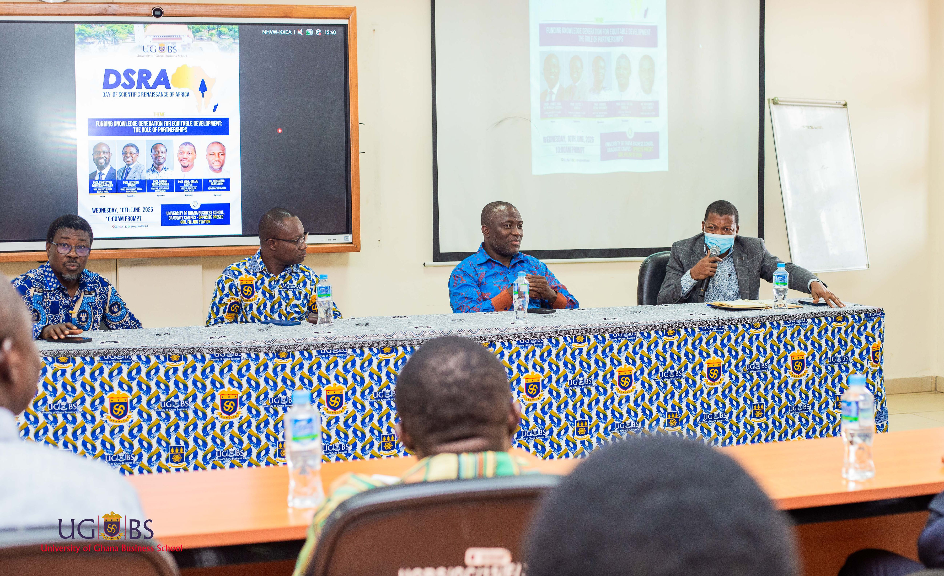 UGBS Commemorates Day of Scientific Renaissance of Africa with Dialogue on Research Funding and Partnerships