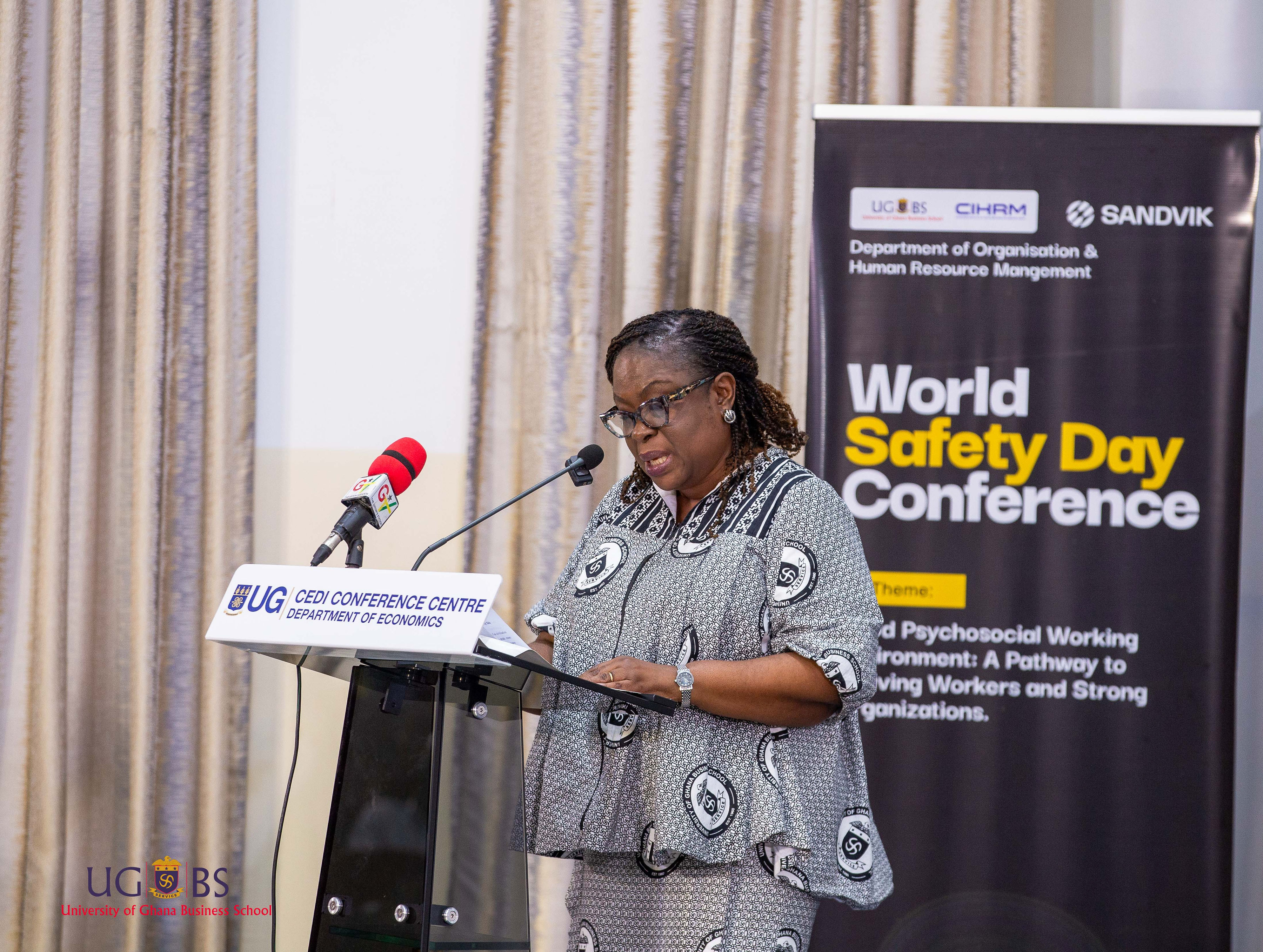 UGBS Department of OHRM in Collaboration with CIHRM Host World Safety Day Conference