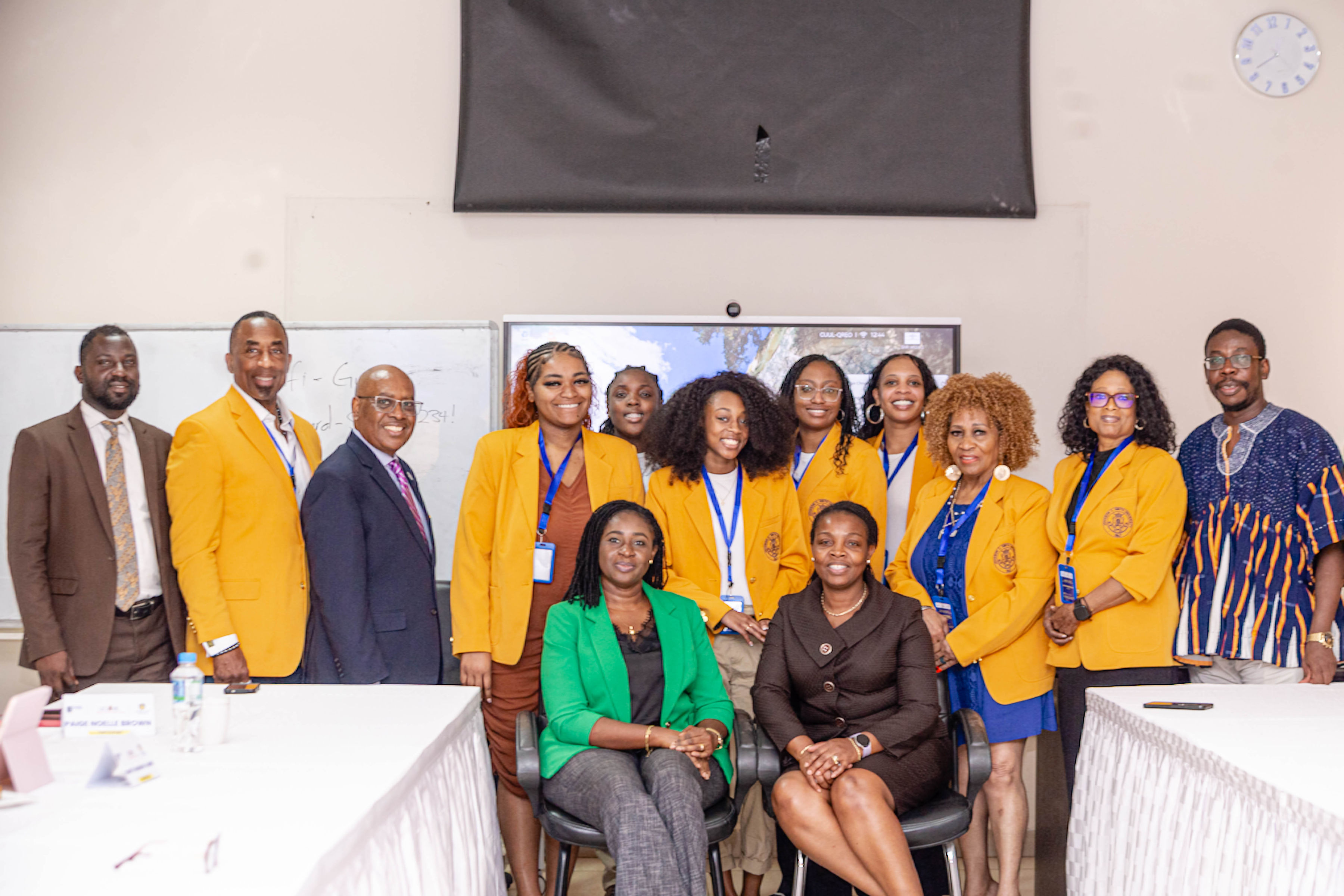UGBS Hosts Johnson C. Smith University Students for Academic and Cultural Exchange Programme