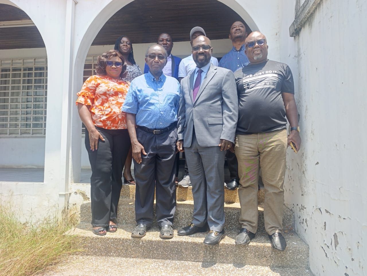 UGBS Management Visits Former Deans to Strengthen Institutional Ties