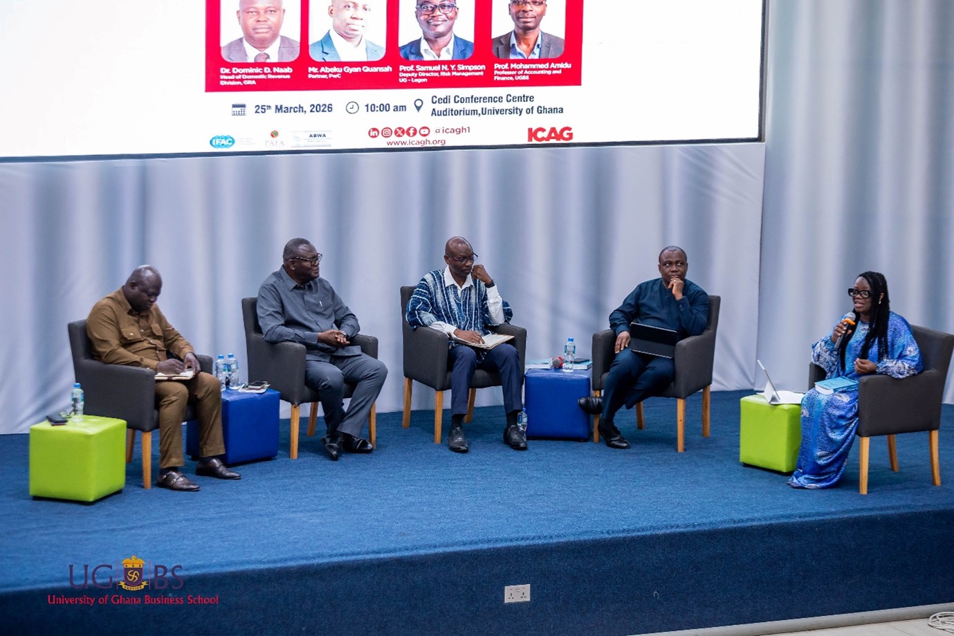UGBS Department of Accounting, ICAG and Chartered Institute of Taxation Host Roundtable Discussion on VAT Reforms in Africa